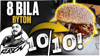 MUALA - PERFEKCYJNY BURGER 10/10 - PRZEPYSZNY - 8 BILA - BYTOM