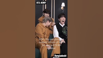 pov: you are BTS