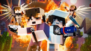 'No Mercy' ▶ Overwatch 2 Song | Minecraft Animated Cover (feat. @WaffwlWolf)