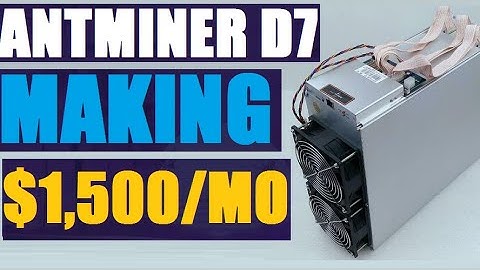 Bitmain Antminer D7 Profitability reviews  Most profitable Dash Miner #BitmainAntminerD7