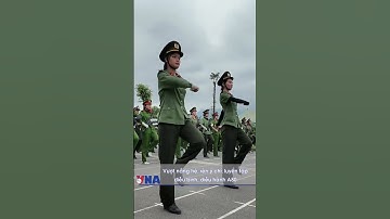 Vượt nắng hè, rèn ý chí, luyện tập diễu binh diễu hành A80 - VNA