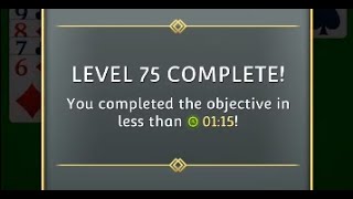 Level 75 HANDCRAFT 2024 Tripledot Solitaire Journey