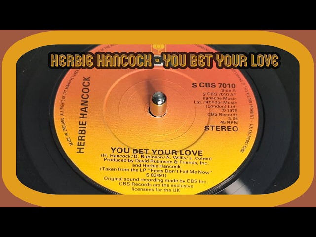 Herbie Hancock - You Bet Your Love (1979 7