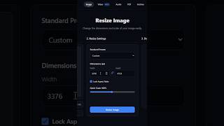 Resize your images ⚡ BrowserDone