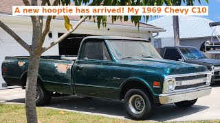 1969 Chevy C10 pickup truck, my new hooptie. You cant have enough trucks!