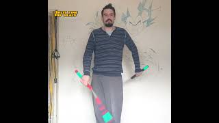 double nunchaku tricks. 3 different hip reals. #objectmanipulation #nunchakufreestyle #teamninja