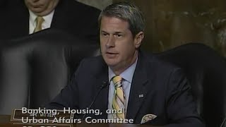 Vitter Questions JP Morgan CEO at Senate Banking Committee Hearing