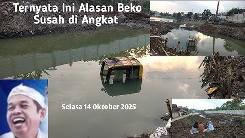 Ternyata Ini alasan Beko susah diangkat di Situ Ciburuy 2 Padalarang Bandung Barat #kdm 