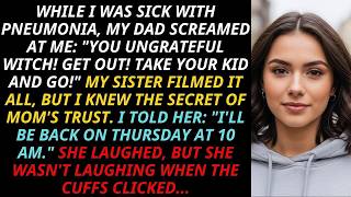 Sick With Pneumonia, Dad Threw Me Out, “Get Out!”—On Thursday, I Returned With Police And Power