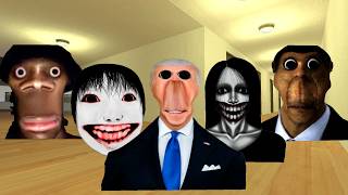 Too Much Nextbot:Joe Biden,Kuchisake Nextbots,Obunga My Name Aughh,Obunga,Yoshie kimura,Ellis (Gmod)