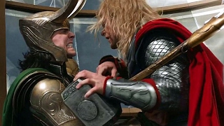 Thor vs Loki - Fight Scene - The Avengers | Movie CLIP HD Resimi