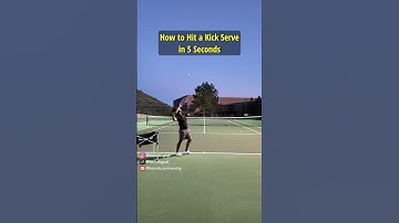 How to Hit a Kick Serve