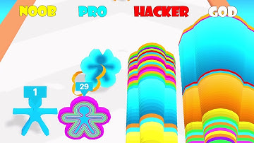 NOOB vs PRO vs HACKER vs GOD - Layer Runner