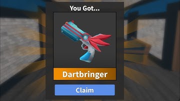 REDEEMING NEW DARTBRINGER NERF X ROBLOX EVENT *CODE GUN* IN MURDER MYSTERY 2 (ROBLOX MM2)