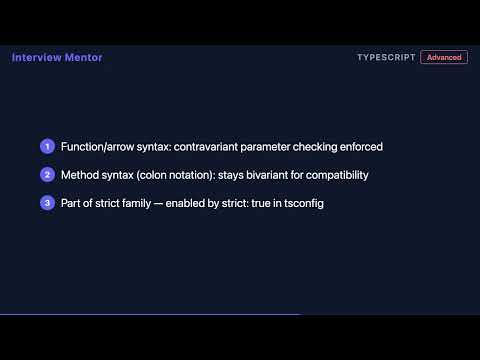 strictFunctionTypes & Contravariance in TypeScript