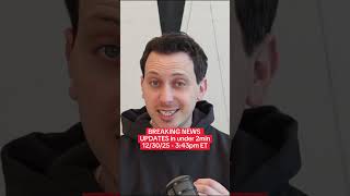 BREAKING NEWS UPDATES in Under 2min - 12/30/25 - 3:43pm ET
