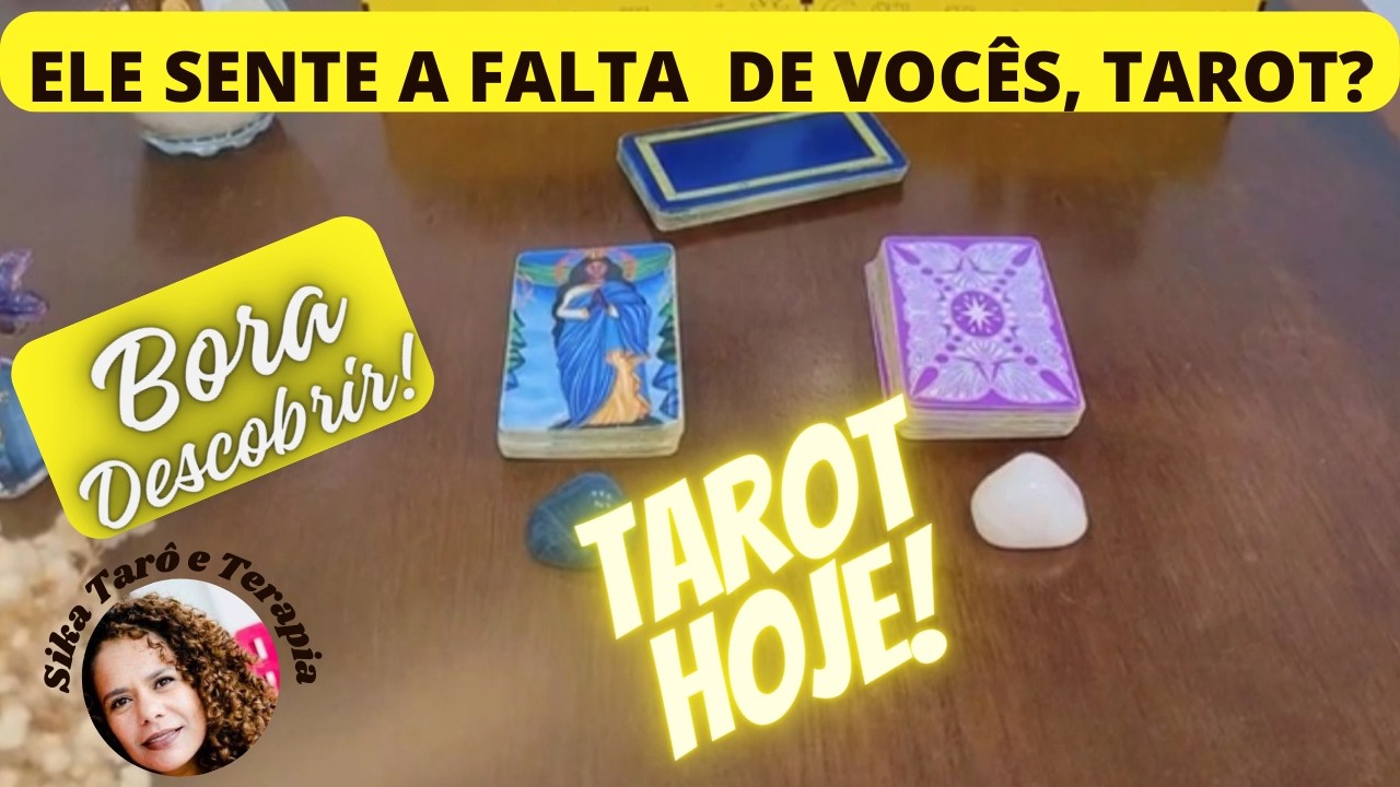 Ele sente a falta de vocês, tarot? O que a cartomancia te revela?