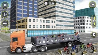 Bicycle Transport Truck Drive 2018 Android Gameplay screenshot 2