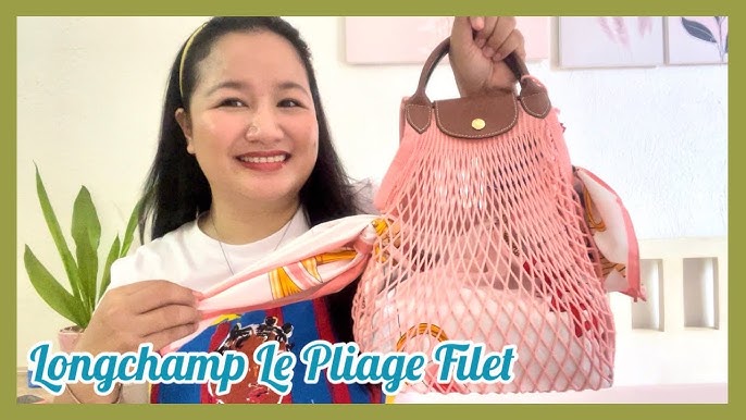 WHICH IS BETTER?! XS or Large Longchamp Le Pliage Filet (Mesh Bag) 