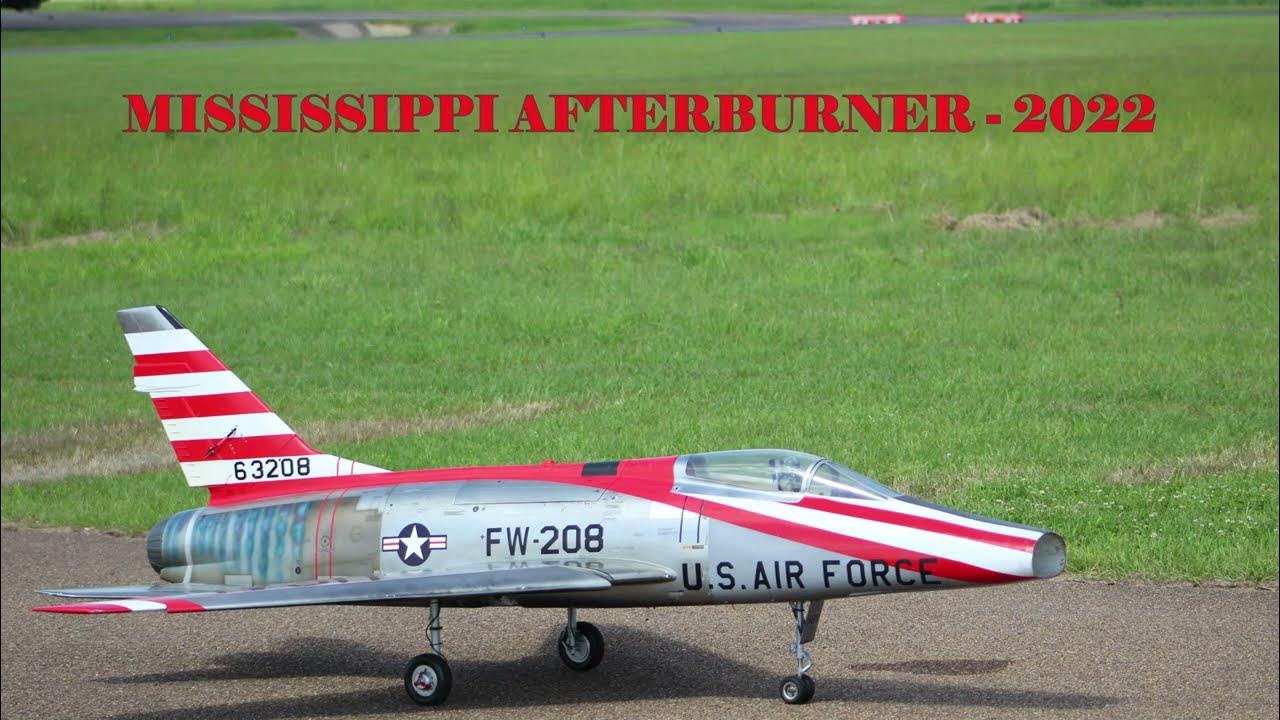 Mississippi Afterburner RC Turbine Jet F100 & F16 YouTube
