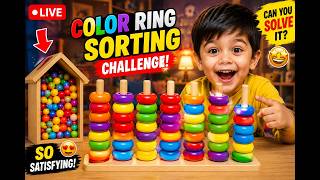 🔴 LIVE 🧠 99% Players Fail! Color Sorting & IQ Games | Level 193 screenshot 1