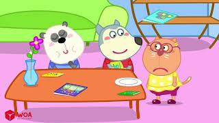 Wolfoo! Let's go through the maze Huge Maze Challenge for kids Wolfoo Family Kids Cartoon