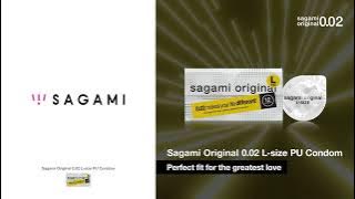 Sagami Original 0.02 L-size PU Condom