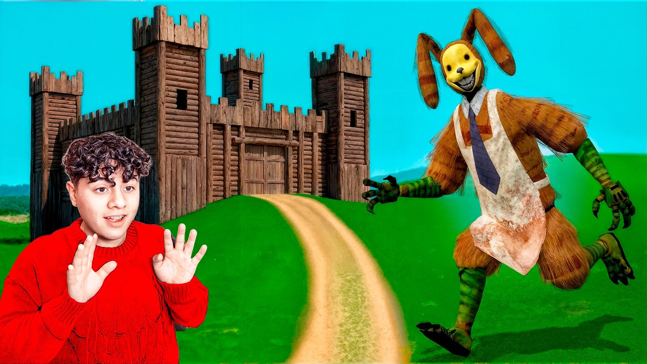 ¿Puede Pumpkin Rabbit entrar en mi FORTALEZA?!