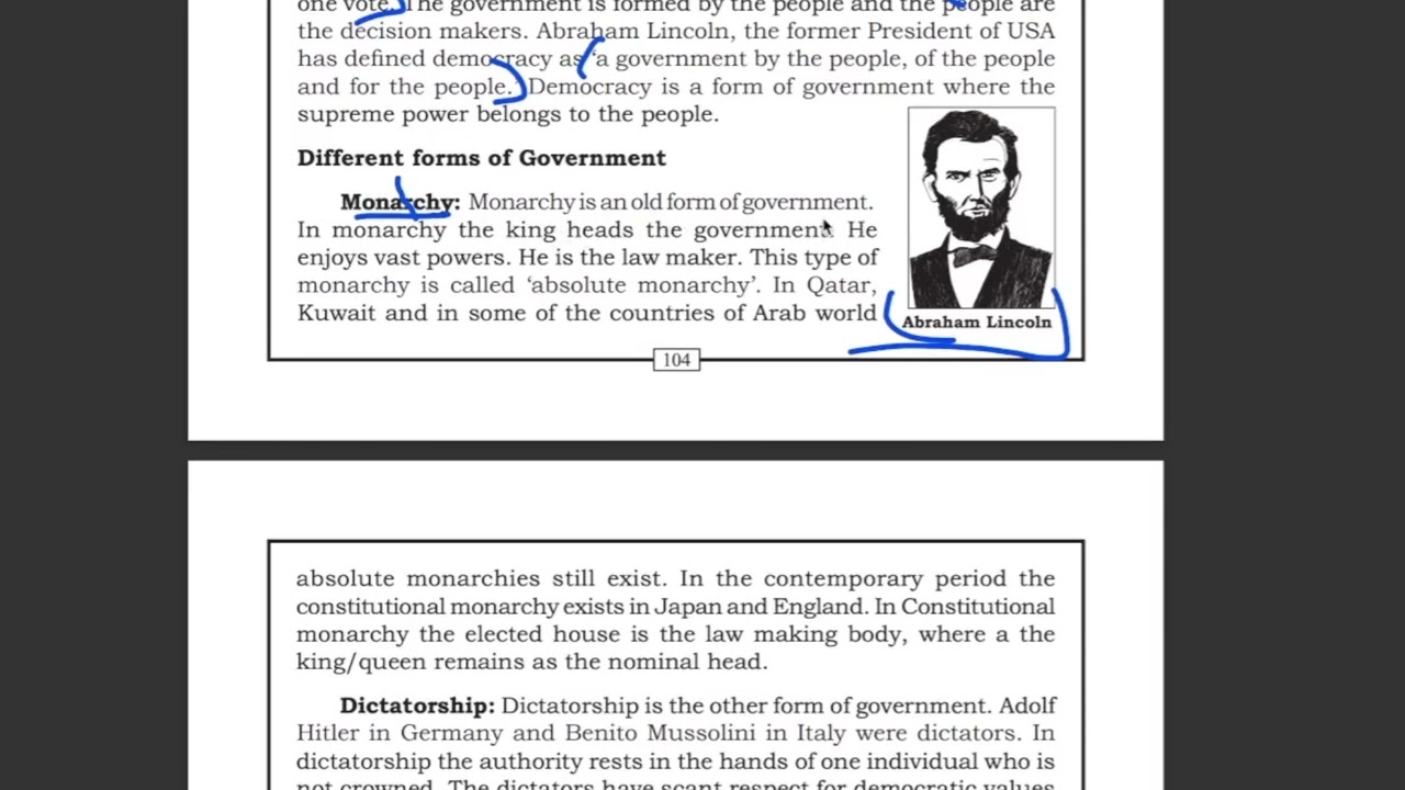 Class 8 Social | Democracy | Part - 1 | Teach Karnataka