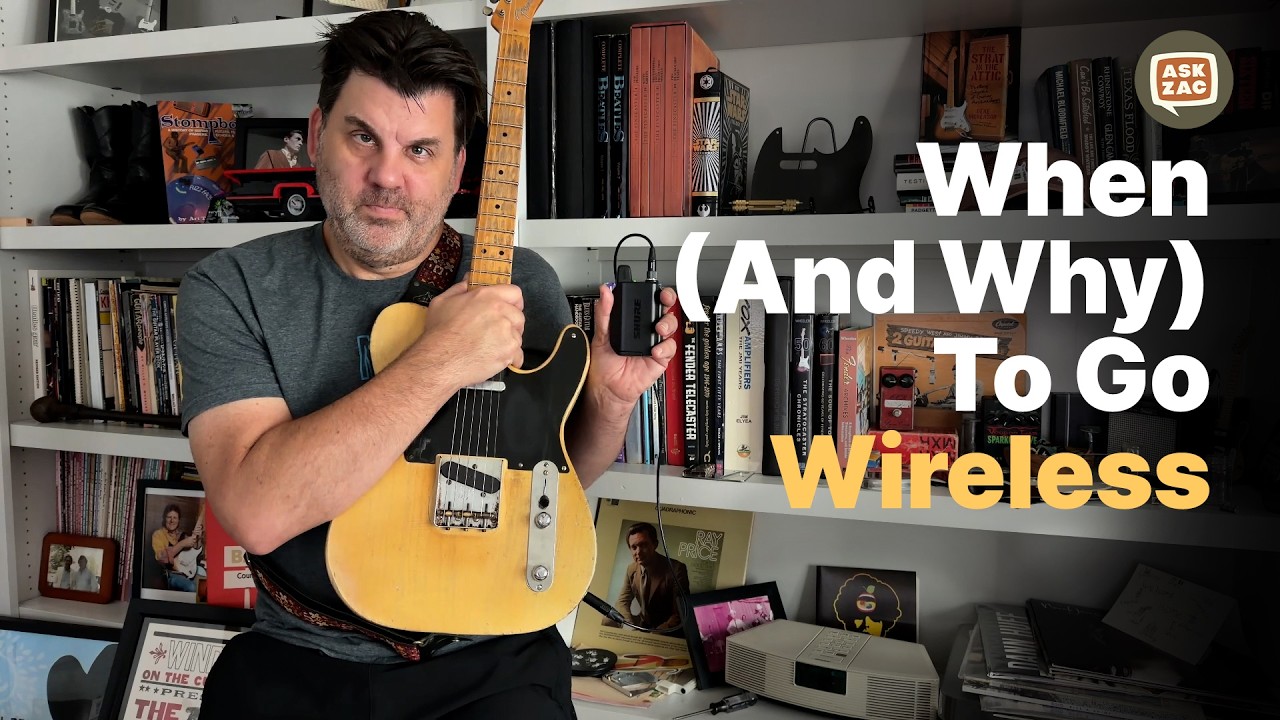 When and Why To Use A Guitar Wireless - Ask Zac 288
