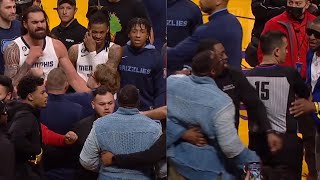 Shannon Sharpe Heated Altercation With Ja Morant's Dad, Steve Adams And Entire Grizzlies