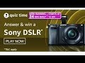 Amazon Daily Quiz Answers Today 31 March 21 || Win Sony DSLR camera
