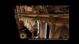 3D Pointcloud fly-through video (Szeged)