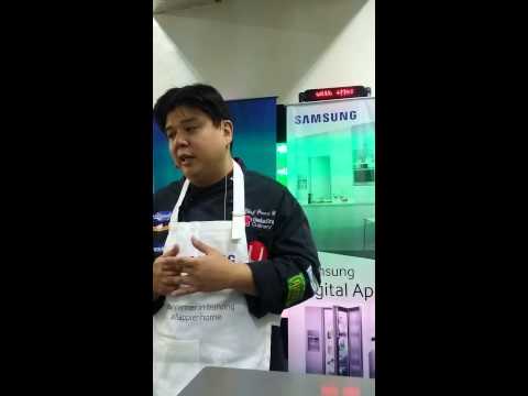 Samsung Cooking Workshop At Gala Culinary Center With Chef Ernest