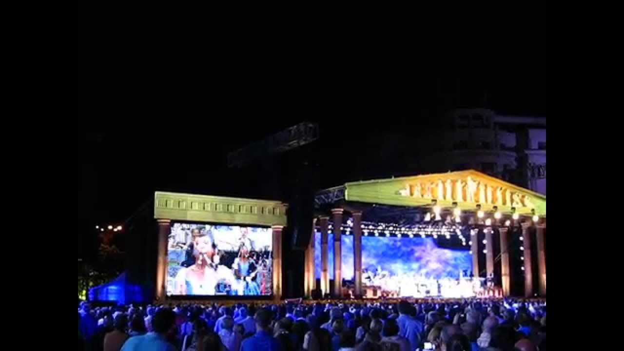Concert Andre Rieu, vineri 5 iunie 2015 (5.06.2015), Bucuresti, Piata