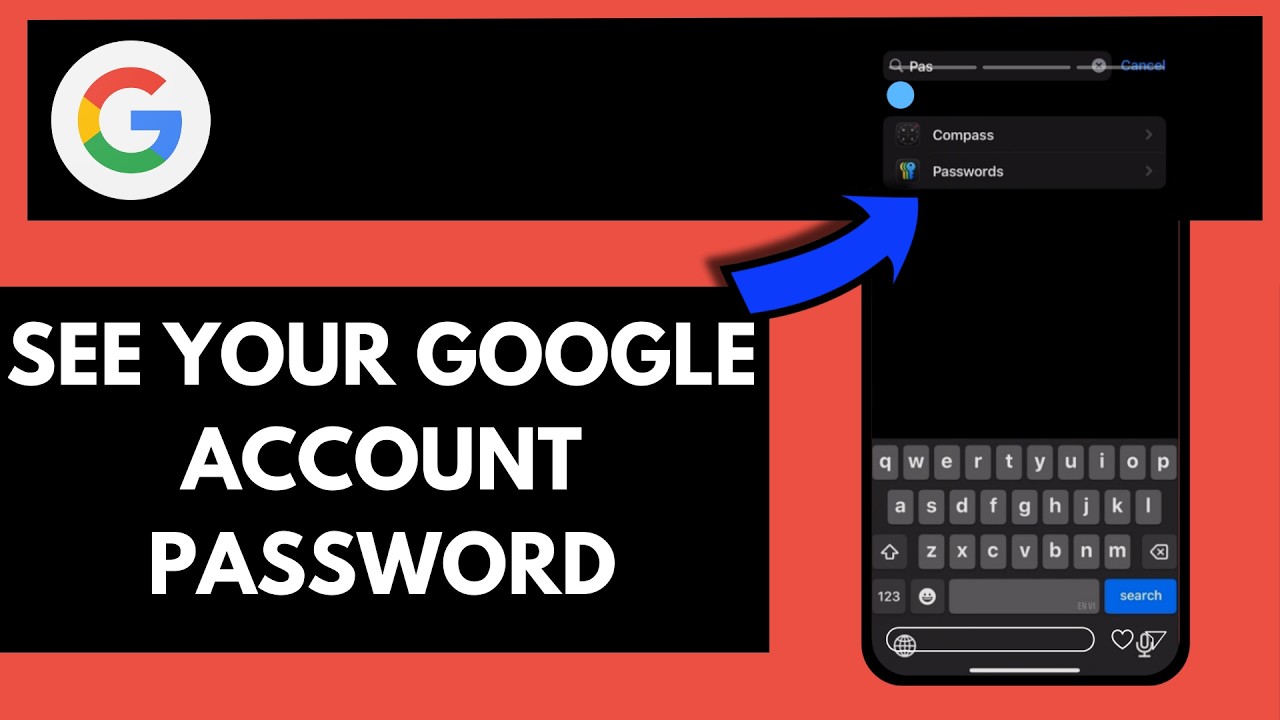 How To See Your Google Account Password - YouTube