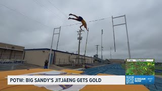 PLAYER OF THE WEEK: Big Sandy pole vaulter Evan Jitjaeng soars to state record