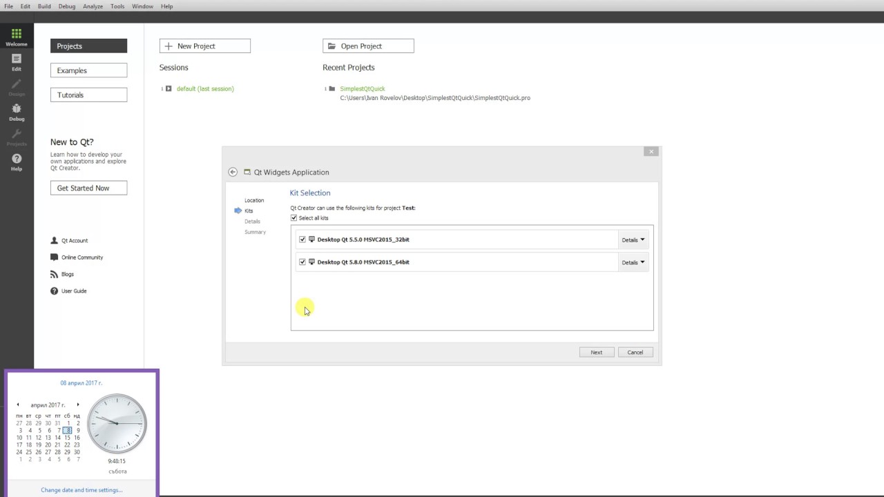 Qt Creator 3.x/4.x performance issue opening files - YouTube