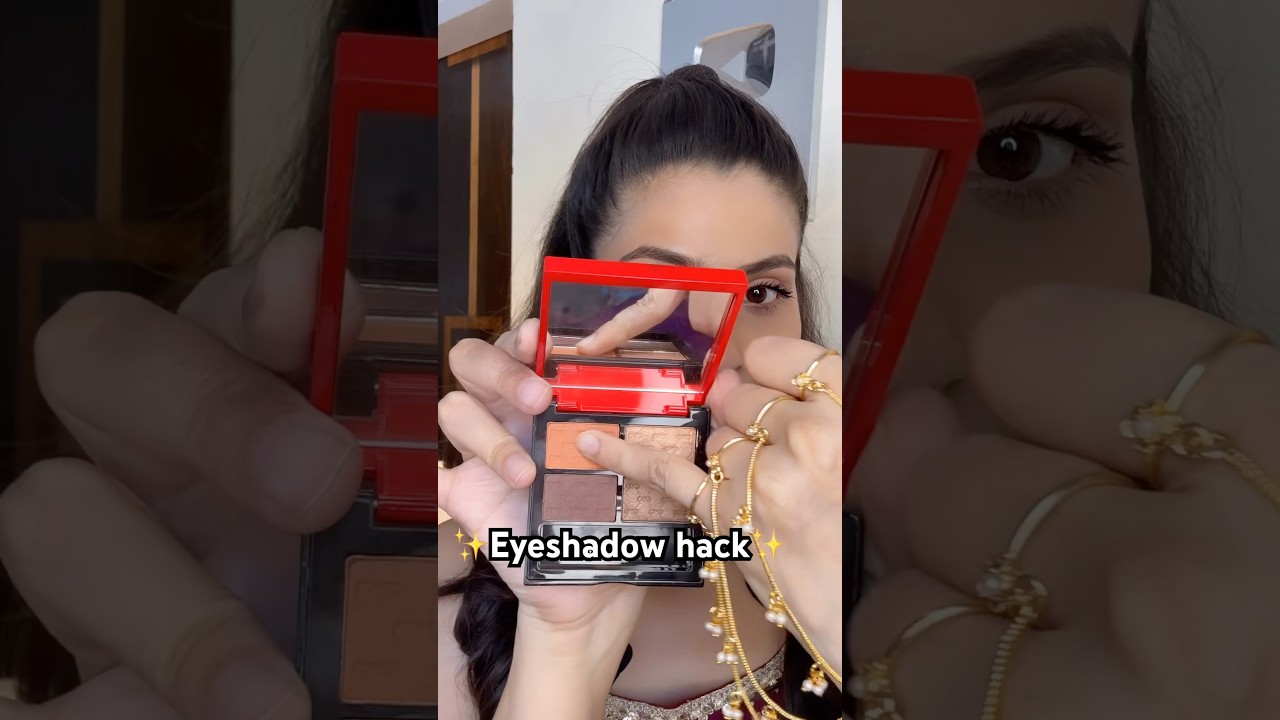 ✨Eyeshadow hack ✨ #makeup #makeuptutorial #viral #trending #youtube