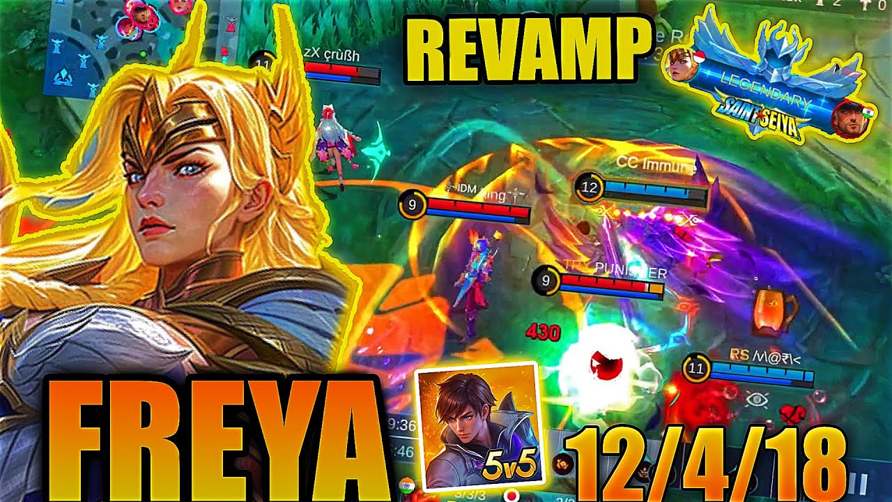 FREYA REVAMP FULL GAMEPLAY! New Combo, New Build, New Power | Mobile ...