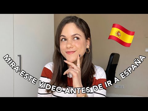 12 cosas que DEBES saber ANTES de venir a ESPAÑA | Priscila