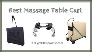 Best Massage Table Cart Reviews (2022 Buyers Guide)