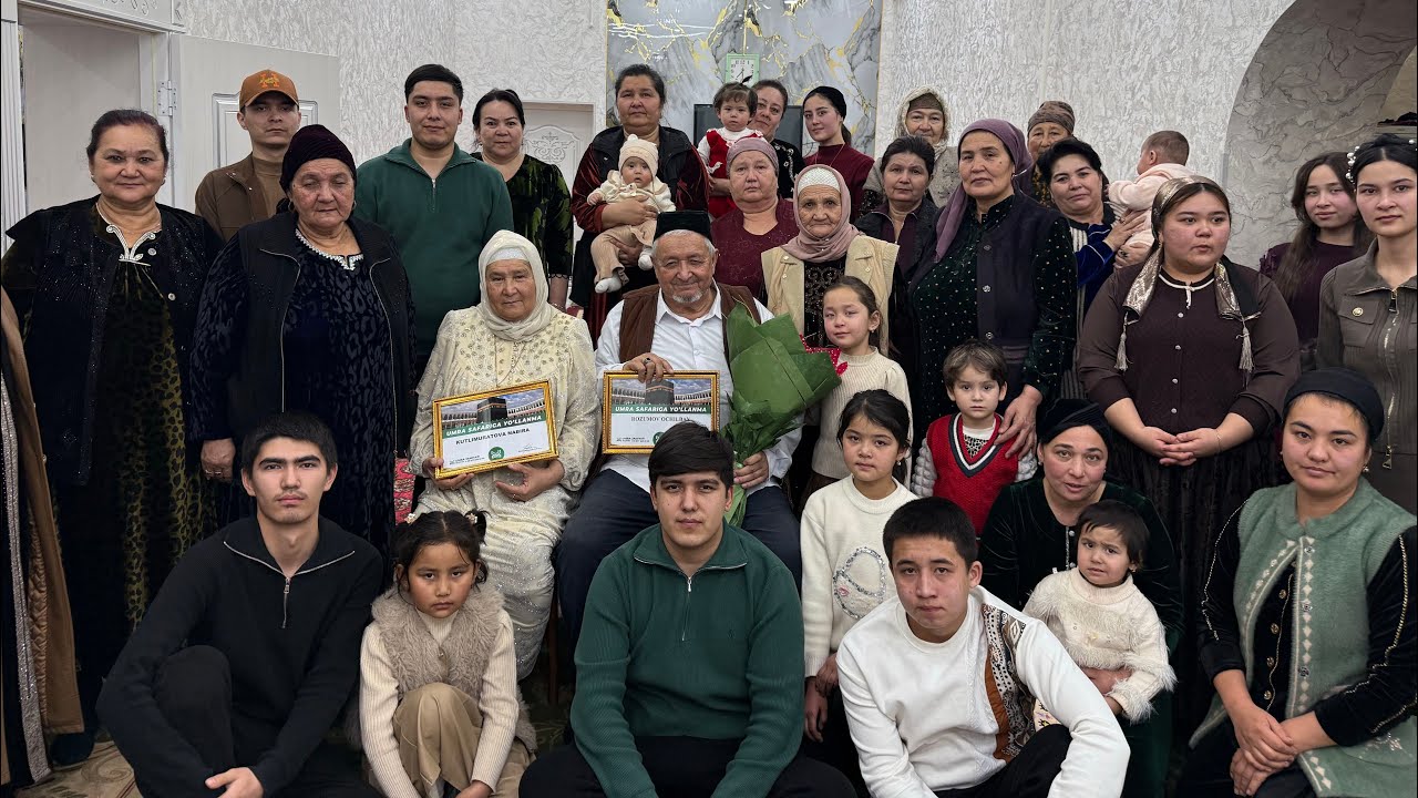 Беруний гулшани Очилбой хожи ота Набира хожи онани табрикладик 88-353-88-33