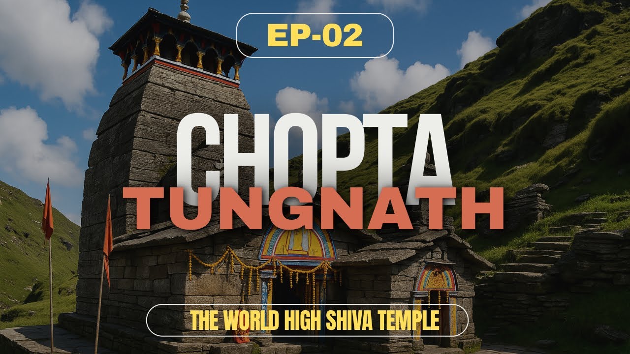 Tungnath Mandir Ke Darshan EP2 | Sapna Jo Sach Hua | Crash During Ride | Chandrashila Summit ☮️