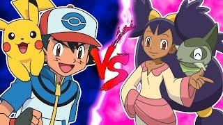 Ash Ketchup vs. Iris (Pokémon Abridged)