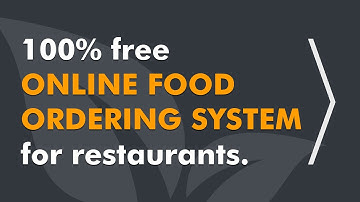 Free Online Ordering System for Restaurants by GloriaFood