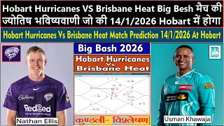 Hobart Hurricanes vs Brisbane Heat Big Bash Match Prediction on 14/1/2026 at Hobart screenshot 3
