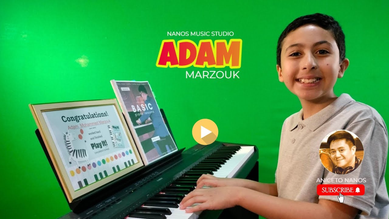 ADAM | PLAY IT! - Mini recital (Children's Songs Edition) | ANICETO ...
