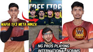 Tg Mafia 1V3 Clutch Meta Ninza Esports Mafia 1V3 Nonnstop Gaming Pros Play International Scrims
