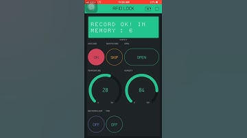 Blynk+ESP8266+DH11+RFID+IFTTT